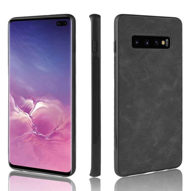 Shockproof Sheep Skin PC + PU + TPU Case for Galaxy S10e