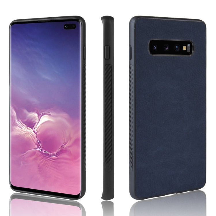 Shockproof Sheep Skin PC + PU + TPU Case for Galaxy S10e