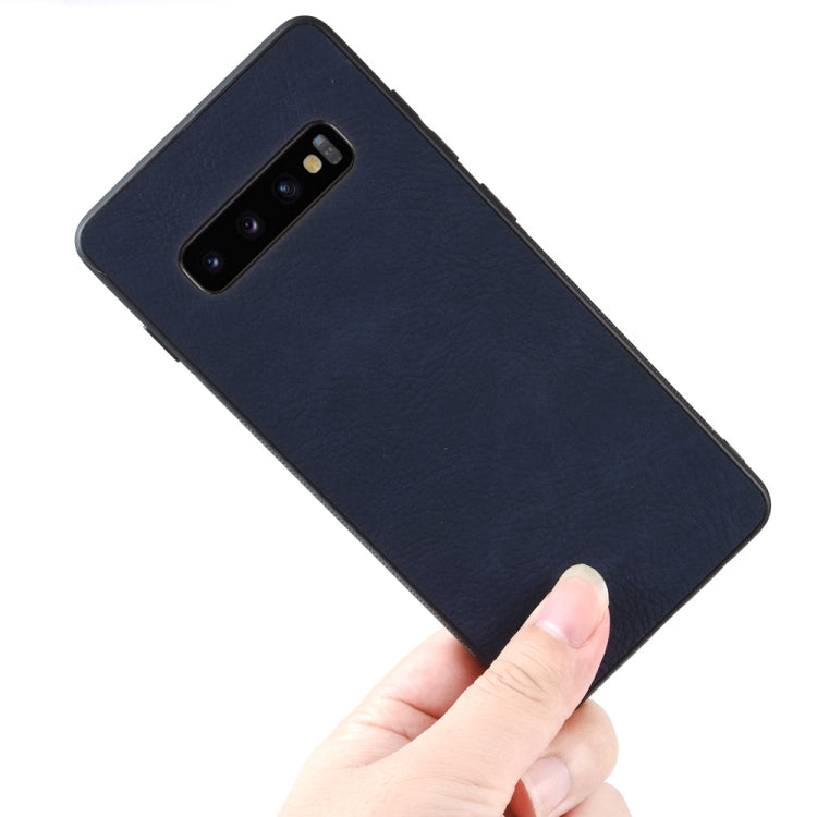 Shockproof Sheep Skin PC + PU + TPU Case for Galaxy S10e
