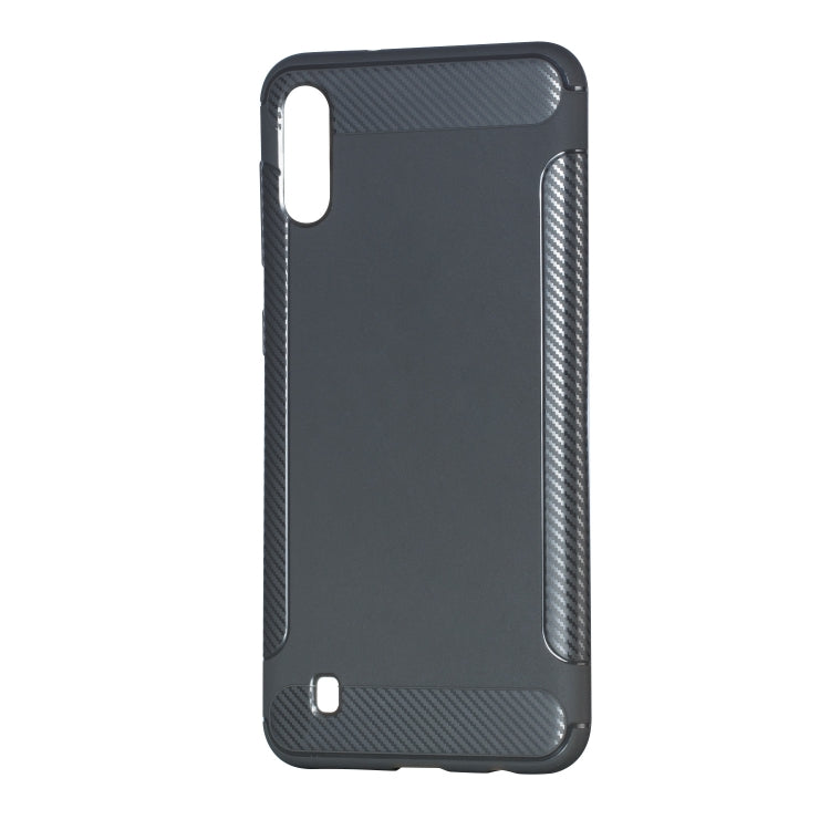 Carbon Fiber Anti-slip TPU Protective Case for Galaxy M10