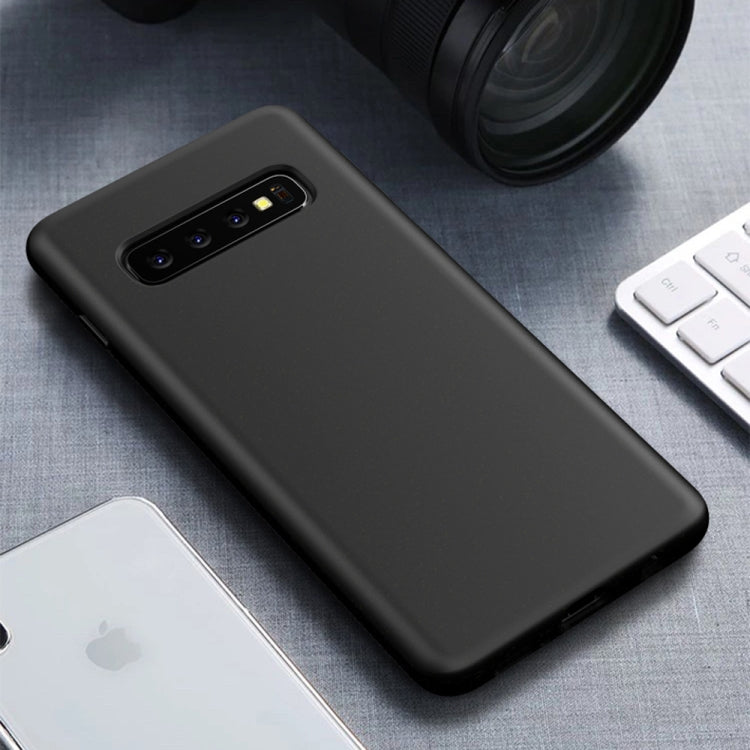 Starry Series Shockproof  Straw Material + TPU Protective Case for Galaxy S10