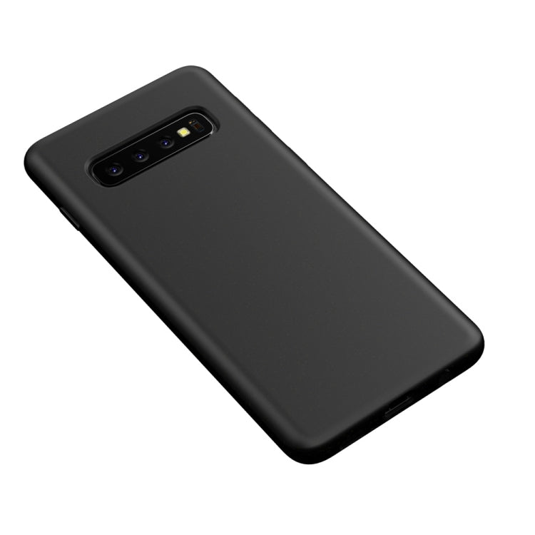 Starry Series Shockproof  Straw Material + TPU Protective Case for Galaxy S10