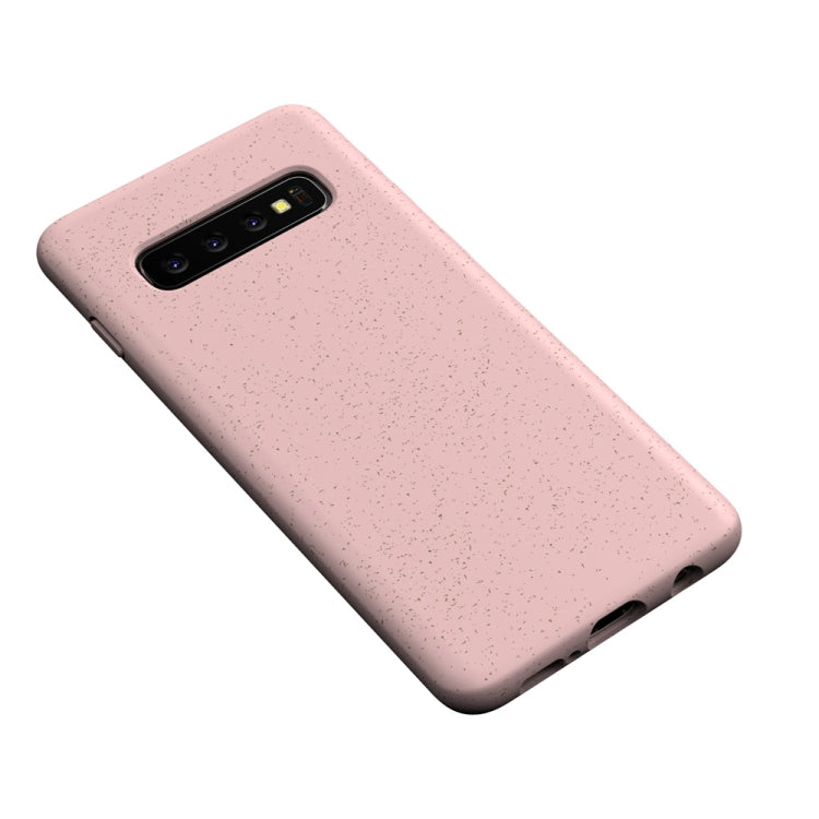 Starry Series Shockproof  Straw Material + TPU Protective Case for Galaxy S10