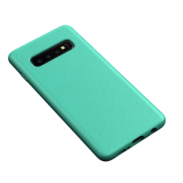 Starry Series Shockproof  Straw Material + TPU Protective Case for Galaxy S10