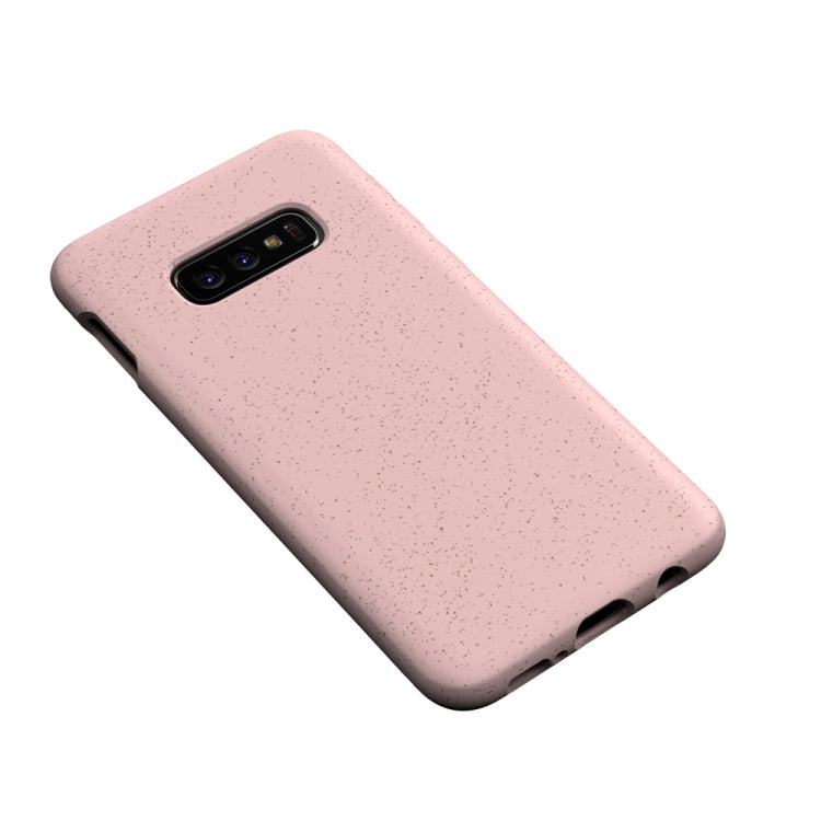 Starry Series Shockproof  Straw Material + TPU Protective Case for Galaxy S10e