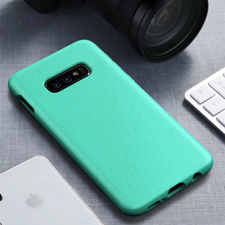 Starry Series Shockproof  Straw Material + TPU Protective Case for Galaxy S10e