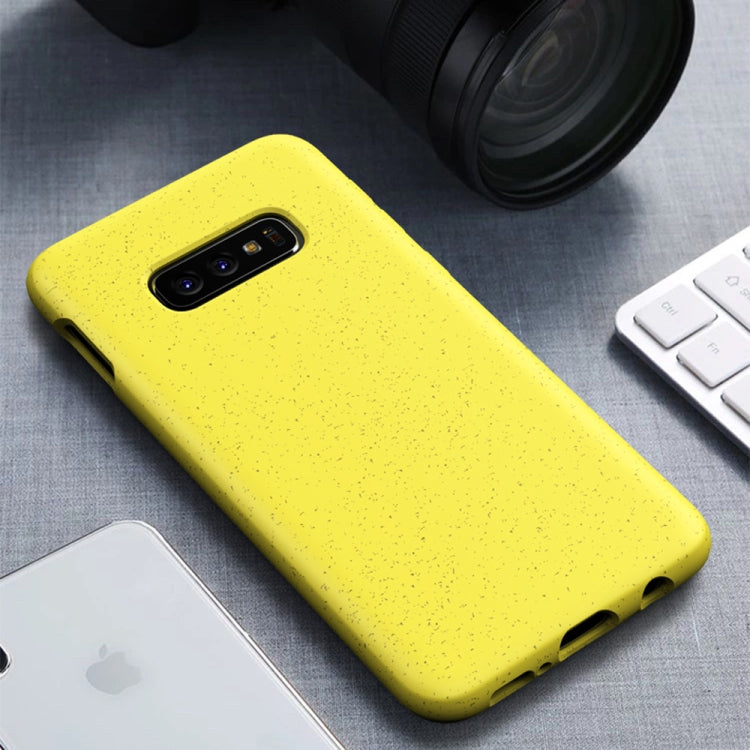 Starry Series Shockproof  Straw Material + TPU Protective Case for Galaxy S10e