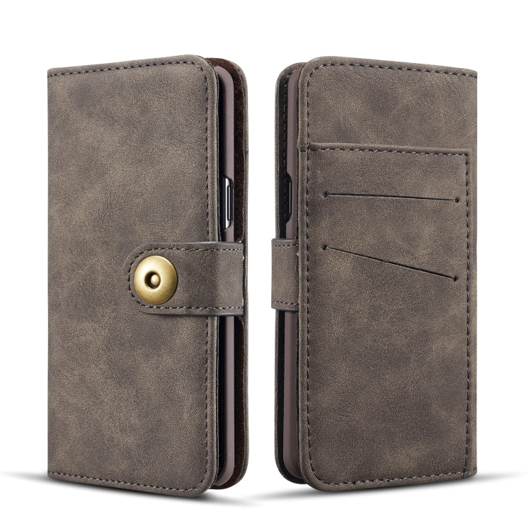 Magnetic Absorption Detachable Retro Style Horizontal Flip Leather Case for Galaxy S9, with Holder & Card Slots & Wallet