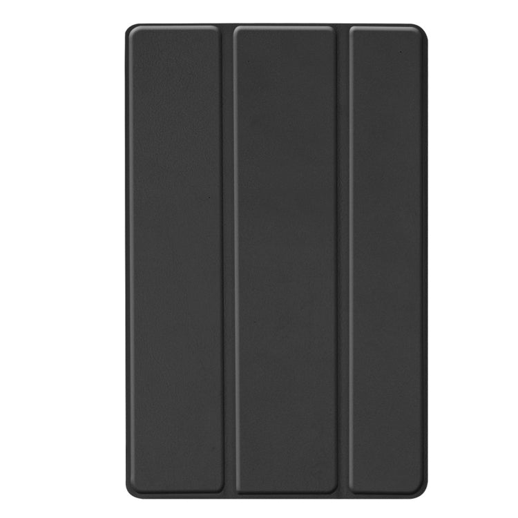 Custer Texture Horizontal Flip PU Leather Case for Galaxy Tab A 10.1 2019 (T515 / T510), with Three-folding Holder & Sleep / Wake-up Function