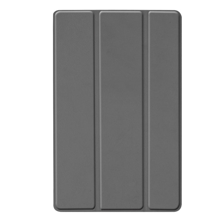 Custer Texture Horizontal Flip PU Leather Case for Galaxy Tab A 10.1 2019 (T515 / T510), with Three-folding Holder & Sleep / Wake-up Function