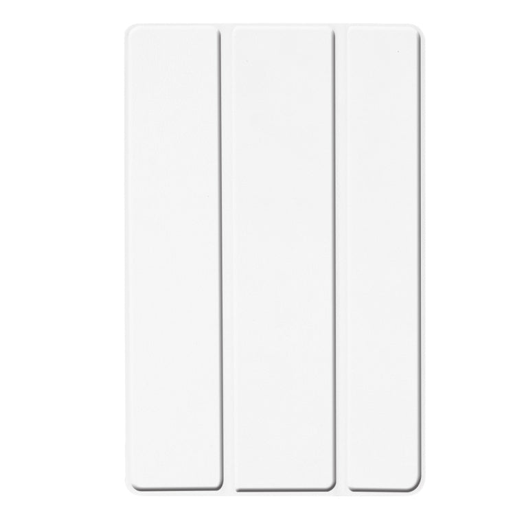 Custer Texture Horizontal Flip PU Leather Case for Galaxy Tab A 10.1 2019 (T515 / T510), with Three-folding Holder & Sleep / Wake-up Function