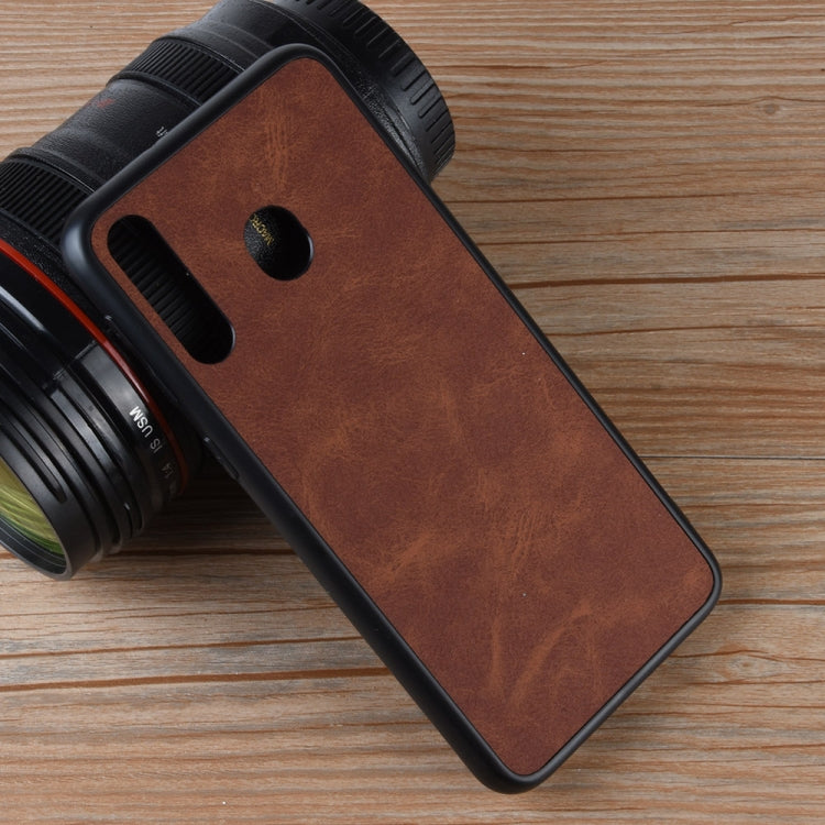 Shockproof Sheep Skin PC + PU + TPU Case for Galaxy M30