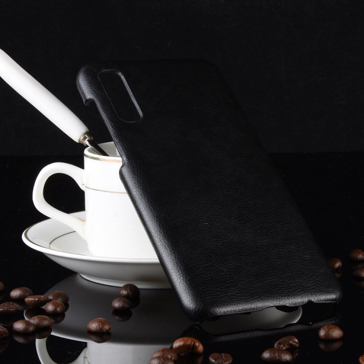 Shockproof Litchi Texture PC + PU Case for Galaxy A70