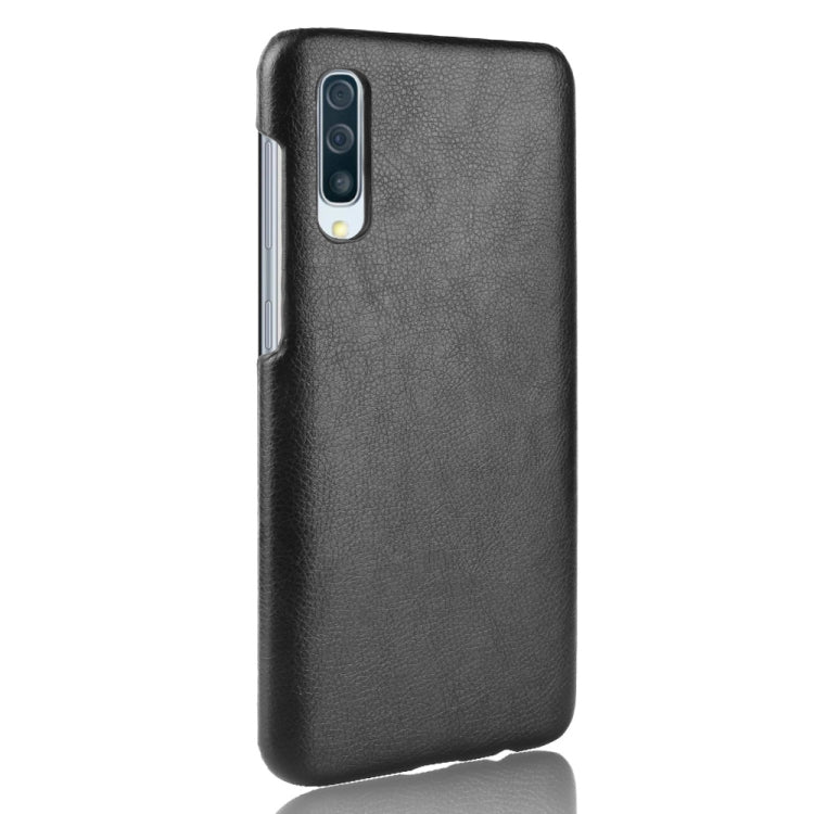 Shockproof Litchi Texture PC + PU Case for Galaxy A70