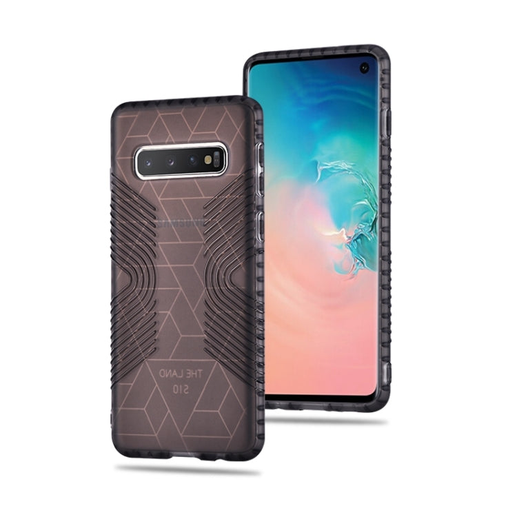 Anti-slip Frosted Transparent Full Coverage Case for Galaxy S10