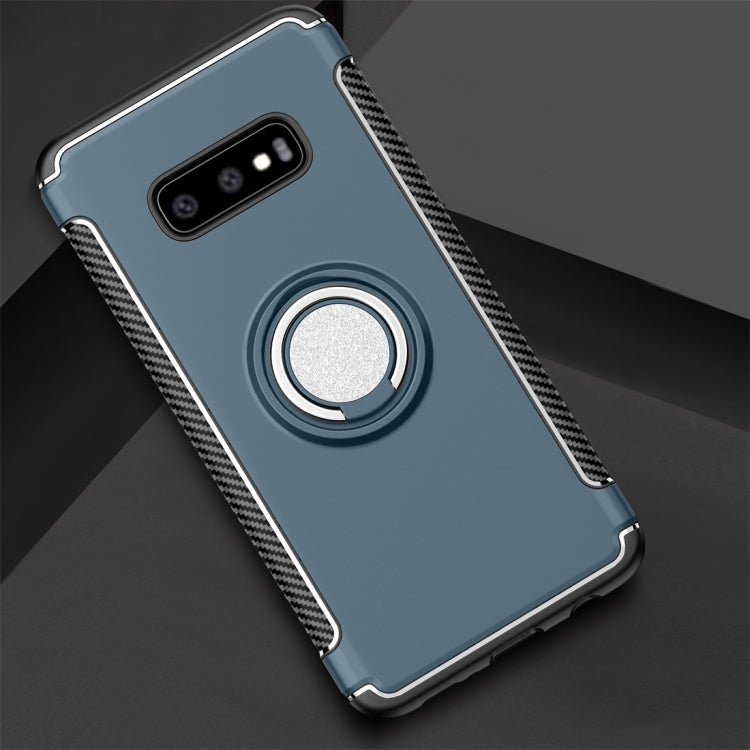 Magnetic Armor Protective Case for Galaxy S10 E, with 360 Degree Rotation Ring Holder