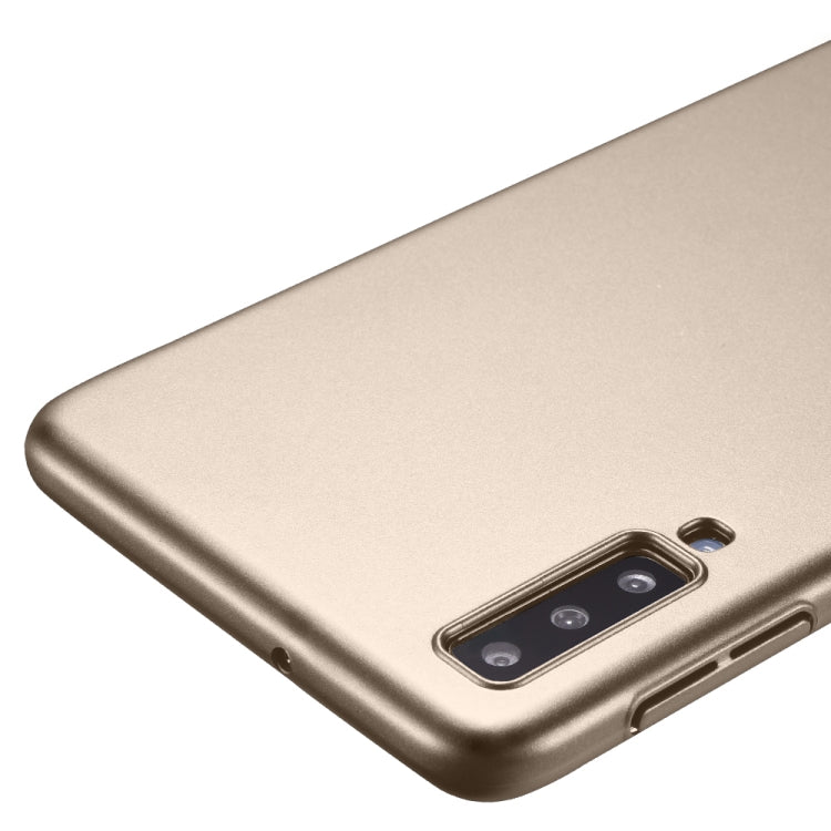 lenuo Leshield Series Ultra-thin PC Case for Galaxy A7 (2018)(Gold)