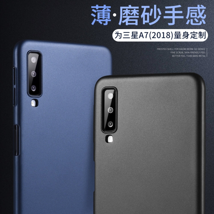 lenuo Leshield Series Ultra-thin PC Case for Galaxy A7 (2018)(Gold)
