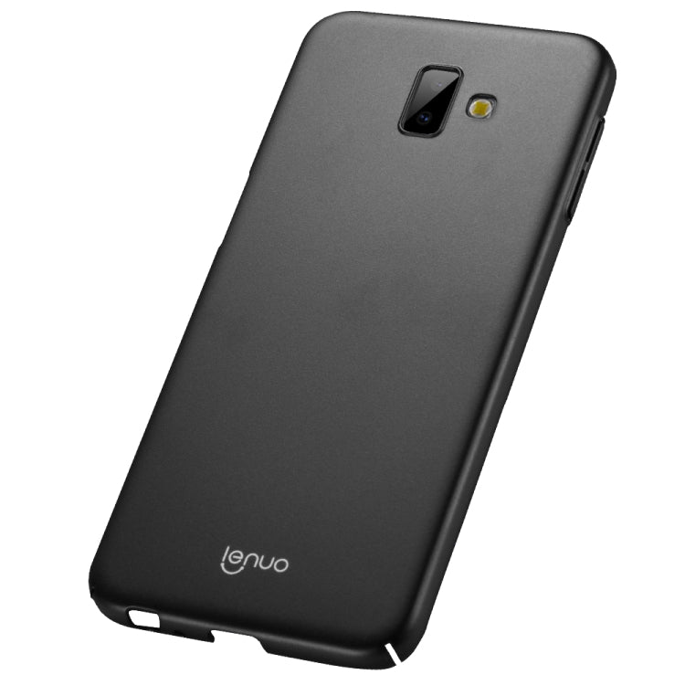 lenuo Leshield Series Ultra-thin PC Case for Galaxy J6 Plus(Black)