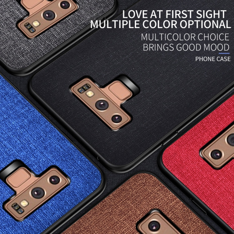 Shockproof Cloth Texture PC+ TPU Protective Case for Galaxy Note9