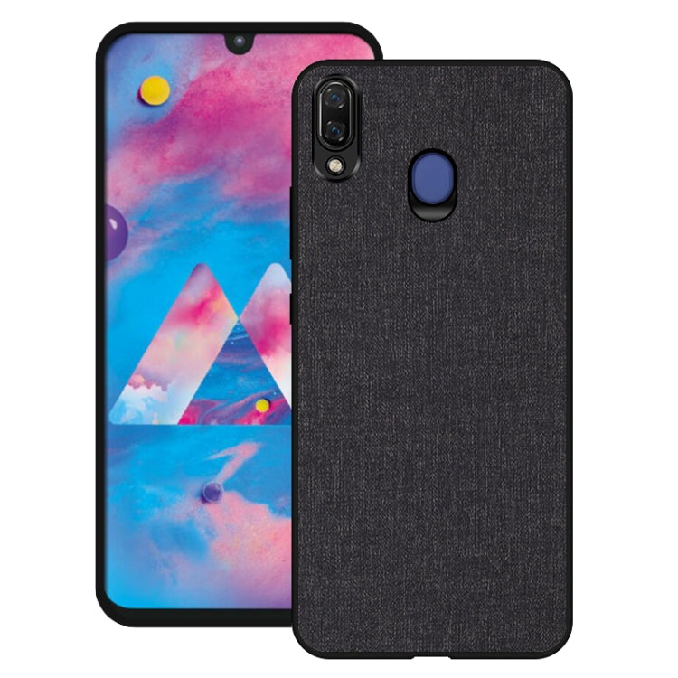 Shockproof Cloth Texture PC+ TPU Protective Case for Galaxy M20