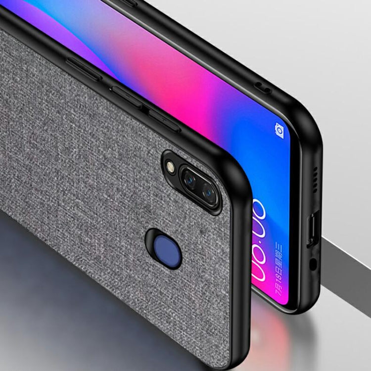 Shockproof Cloth Texture PC+ TPU Protective Case for Galaxy M20