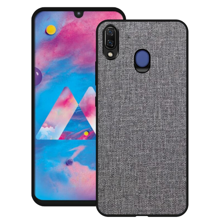 Shockproof Cloth Texture PC+ TPU Protective Case for Galaxy M20