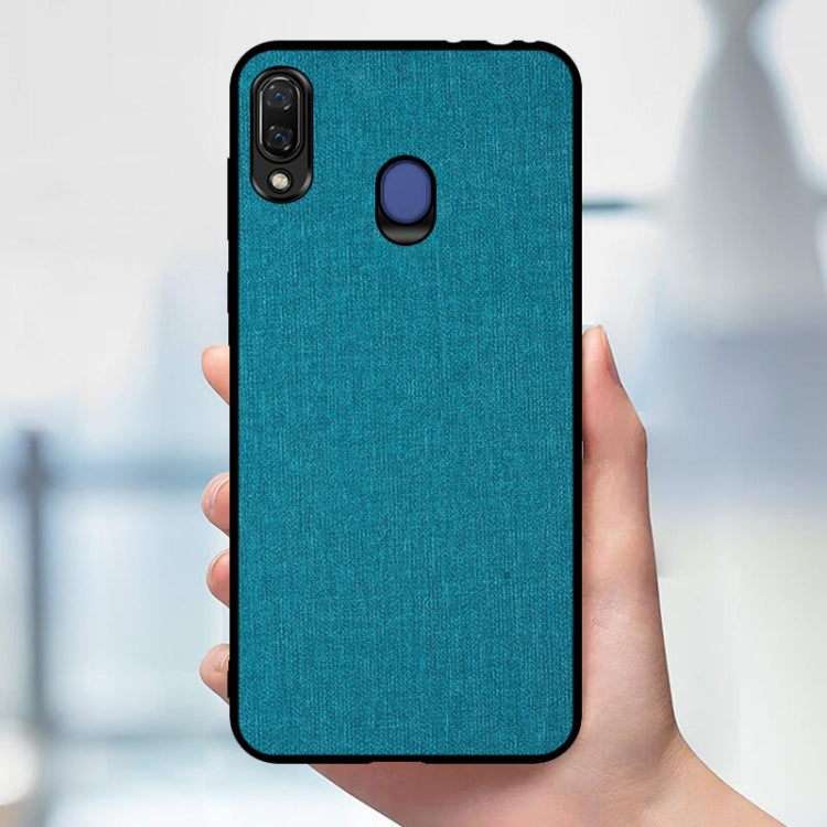 Shockproof Cloth Texture PC+ TPU Protective Case for Galaxy M20