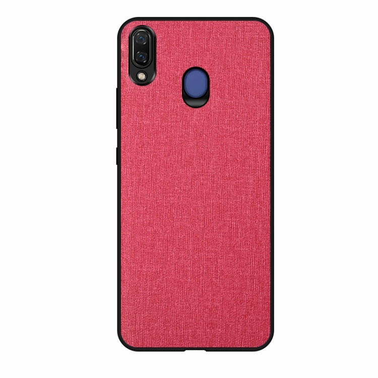 Shockproof Cloth Texture PC+ TPU Protective Case for Galaxy M20