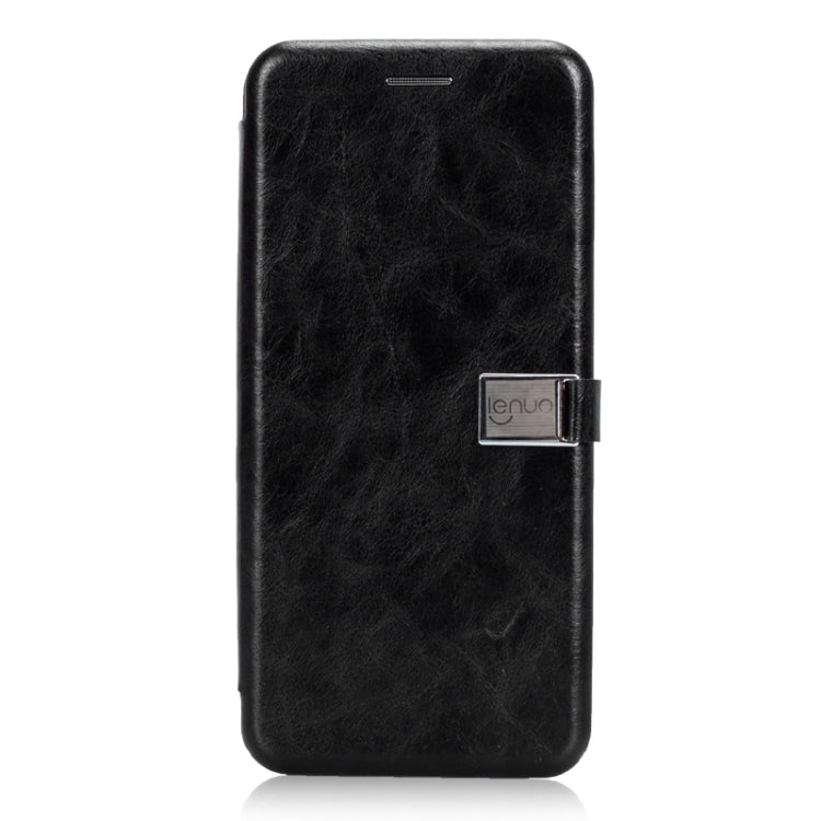Lenuo Lebe Series for Galaxy S9 PU + TPU Crazy Horse Texture Horizontal Flip Leather Case with Card Slots