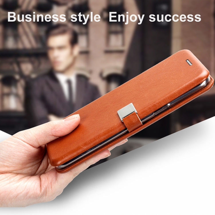 Lenuo Lebe Series for Galaxy S9 PU + TPU Crazy Horse Texture Horizontal Flip Leather Case with Card Slots