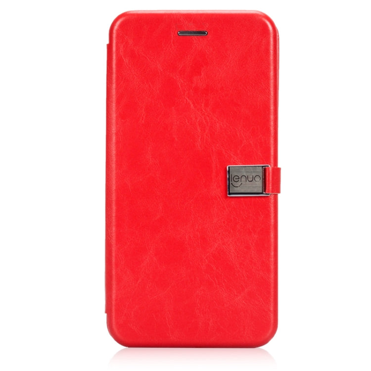 Lenuo Lebe Series for Galaxy S9+ PU + TPU Crazy Horse Texture Horizontal Flip Leather Case with Card Slots