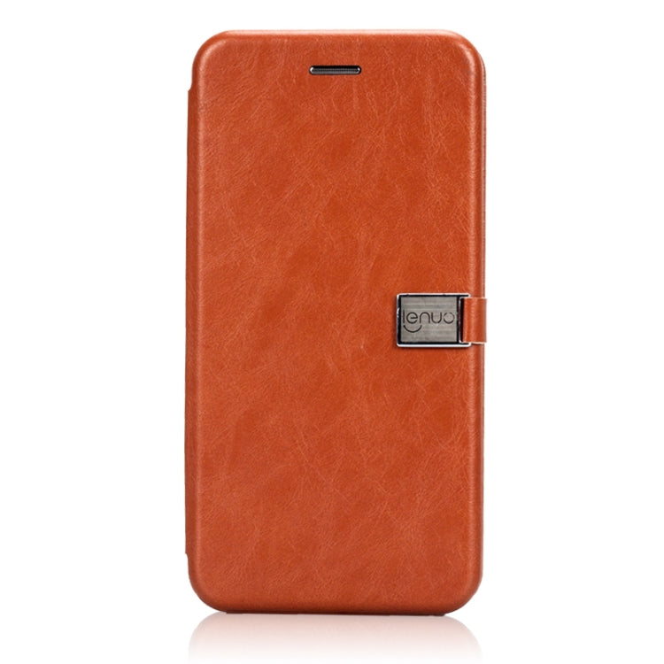 Lenuo Lebe Series for Galaxy S9+ PU + TPU Crazy Horse Texture Horizontal Flip Leather Case with Card Slots