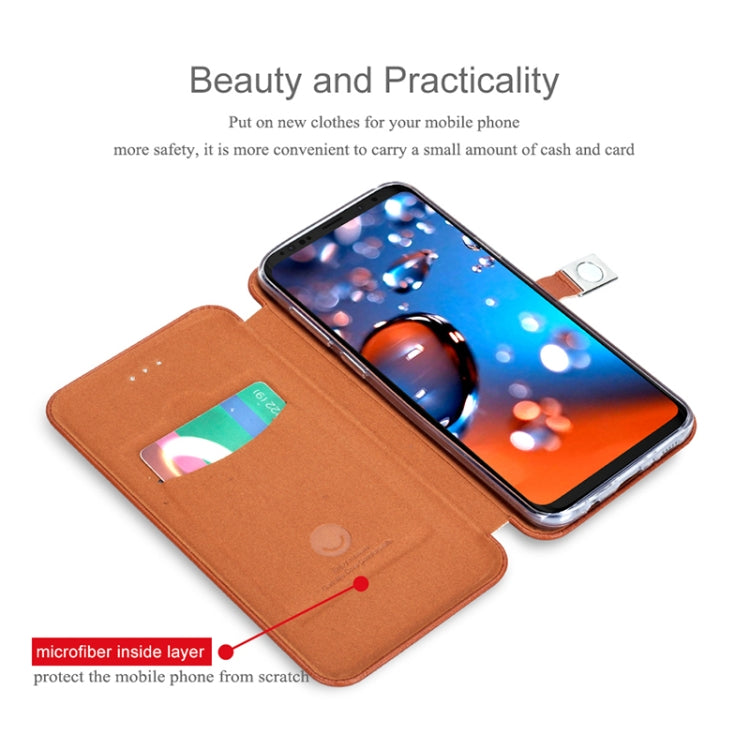 Lenuo Lebe Series for Galaxy S9+ PU + TPU Crazy Horse Texture Horizontal Flip Leather Case with Card Slots
