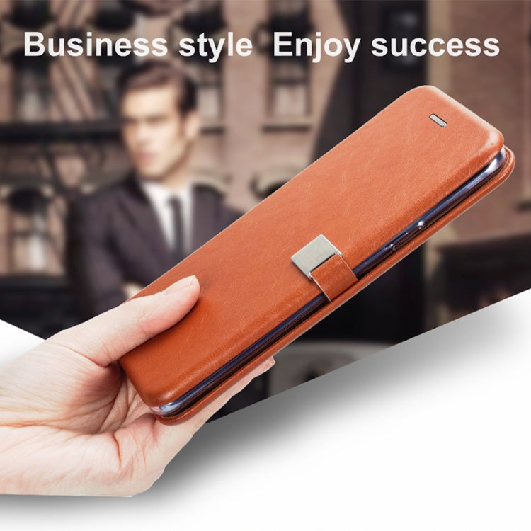 Lenuo Lebe Series for Galaxy S9+ PU + TPU Crazy Horse Texture Horizontal Flip Leather Case with Card Slots