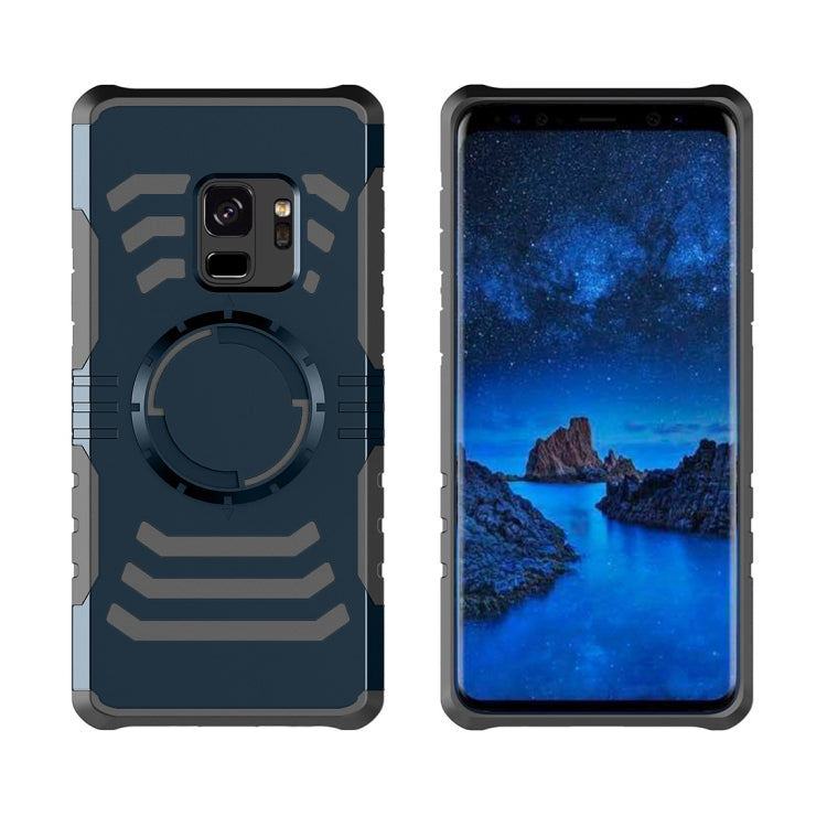 For Galaxy S9 Detachable Dropproof Protective Back Cover Case with Sport Armband