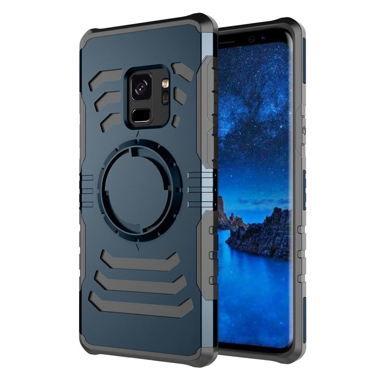 For Galaxy S9 Detachable Dropproof Protective Back Cover Case with Sport Armband