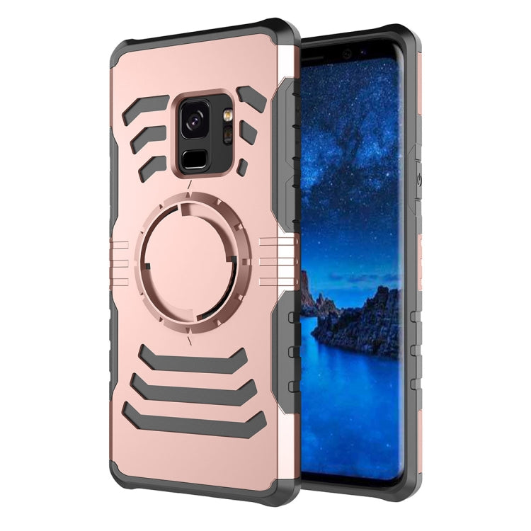 For Galaxy S9 Detachable Dropproof Protective Back Cover Case with Sport Armband