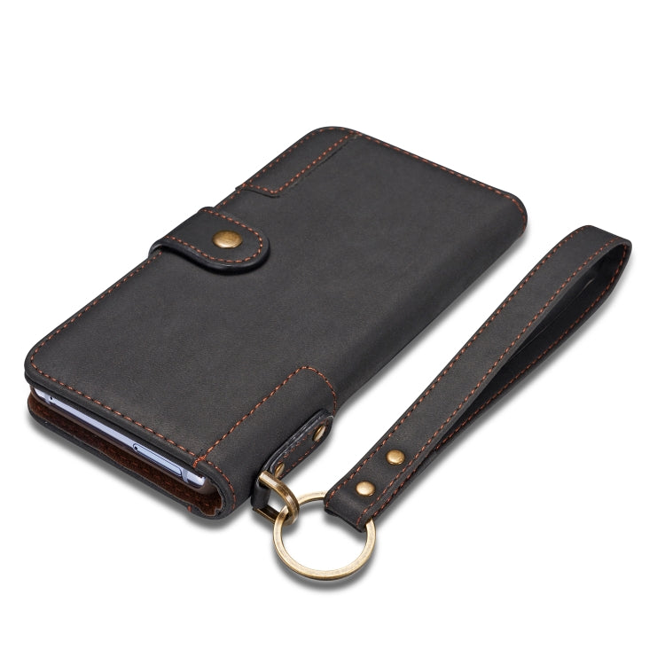 Cowhide Texture Horizontal Flip Leather Case for Galaxy S10, with Holder & Card Slots & Wallet & Sling