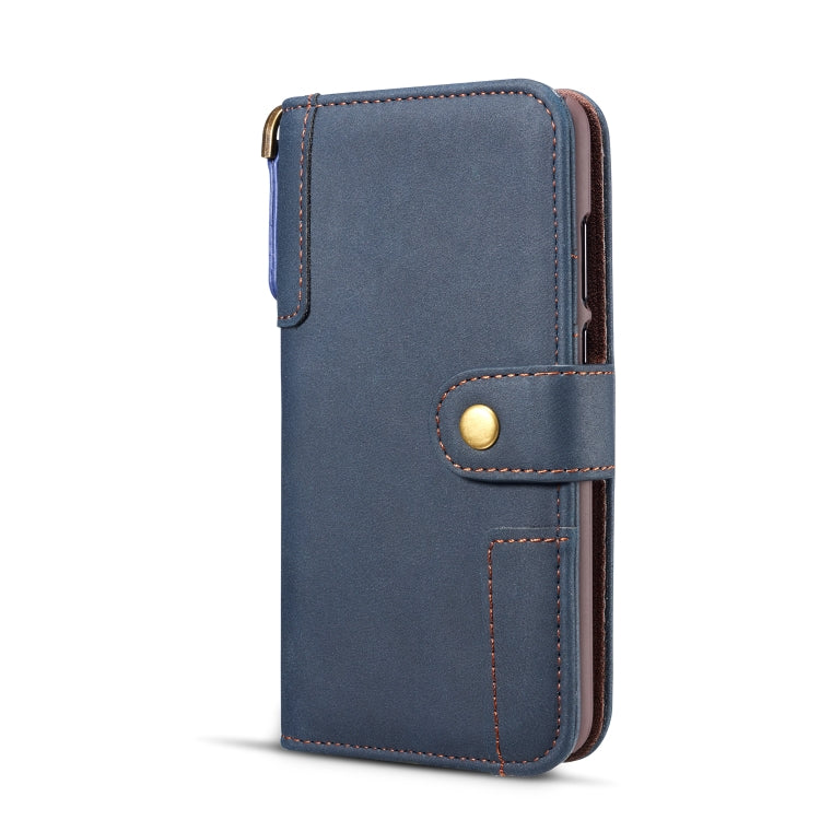 Cowhide Texture Horizontal Flip Leather Case for Galaxy S10, with Holder & Card Slots & Wallet & Sling