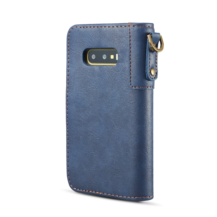 Cowhide Texture Horizontal Flip Leather Case for Galaxy S10, with Holder & Card Slots & Wallet & Sling