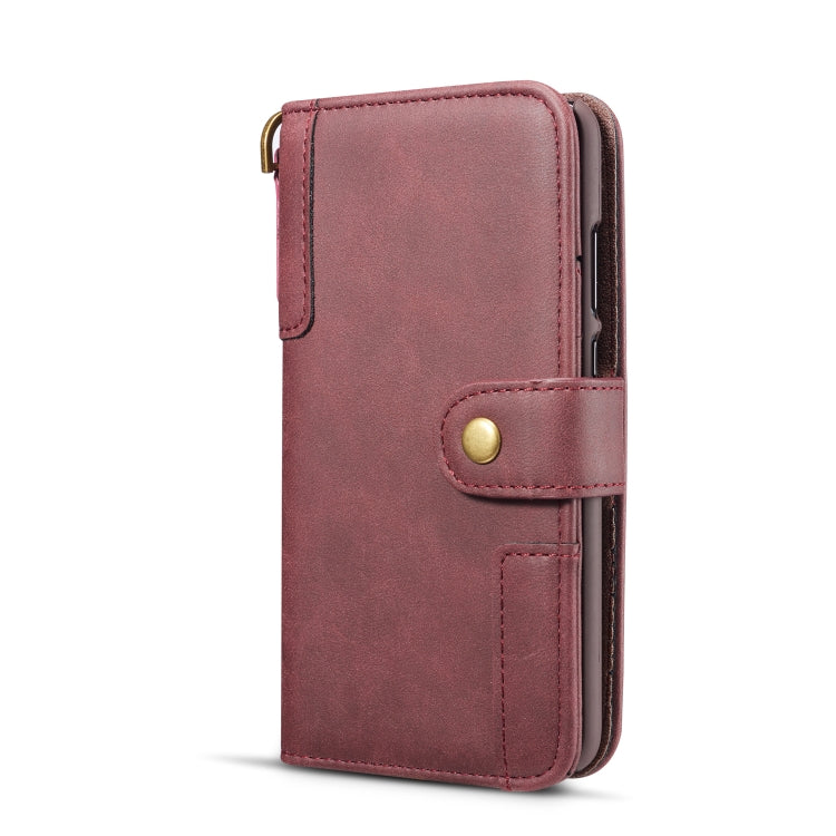 Cowhide Texture Horizontal Flip Leather Case for Galaxy S10, with Holder & Card Slots & Wallet & Sling