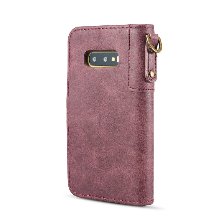 Cowhide Texture Horizontal Flip Leather Case for Galaxy S10, with Holder & Card Slots & Wallet & Sling
