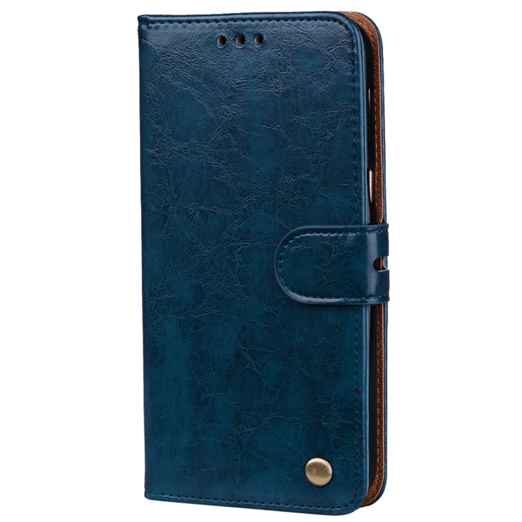 For Samsung Galaxy A3 (2017) Business Style Oil Wax Texture Horizontal Flip Leather Case with Holder & Card Slots & Wallet