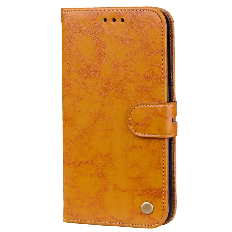 For Galaxy J3 (2017) / J330 (EU Version) Business Style Oil Wax Texture Horizontal Flip Leather Case with Holder & Card Slots & Wallet