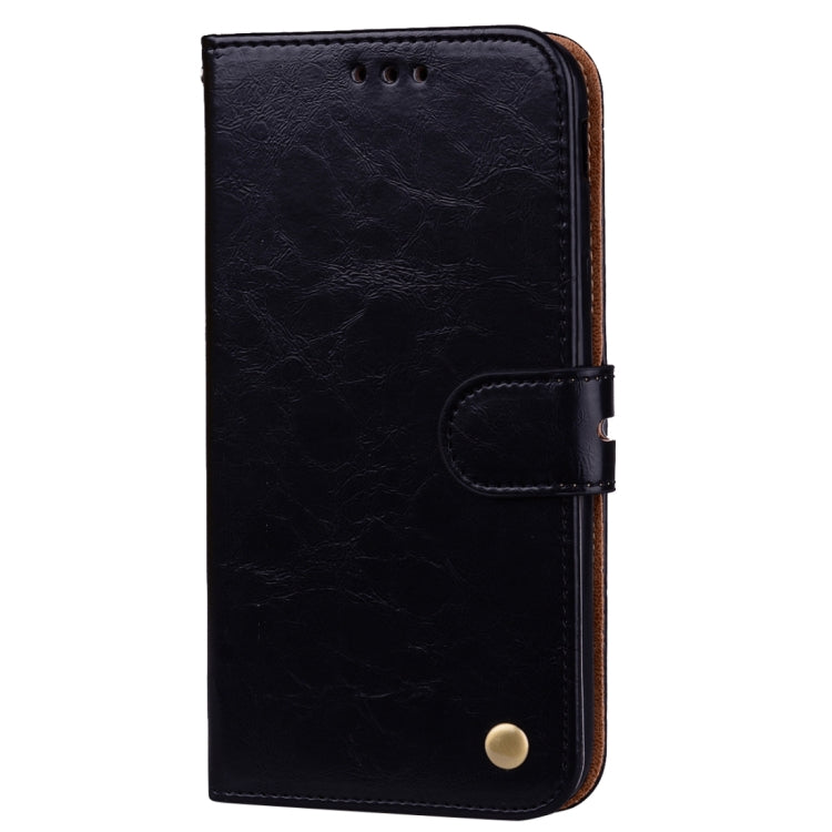 For Samsung Galaxy J5 (2017) / J530 (EU Version) Business Style Oil Wax Texture Horizontal Flip Leather Case with Holder & Card Slots & Wallet