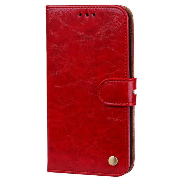 For Samsung Galaxy J5 (2017) / J530 (EU Version) Business Style Oil Wax Texture Horizontal Flip Leather Case with Holder & Card Slots & Wallet