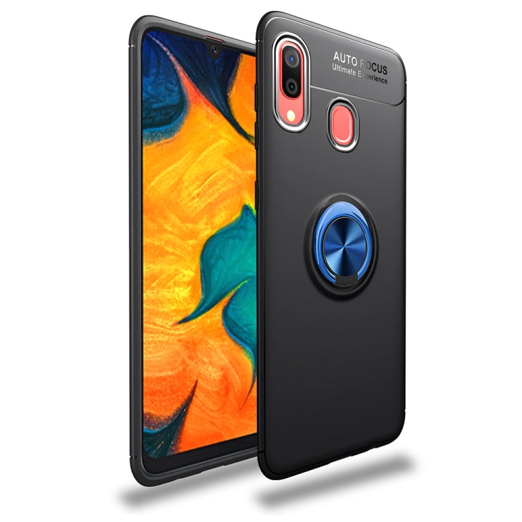 Lenuo Shockproof TPU Case for Galaxy A40, with Invisible Holder