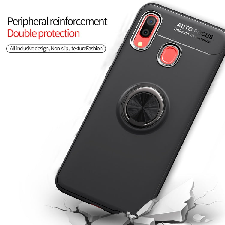 Lenuo Shockproof TPU Case for Galaxy A40, with Invisible Holder