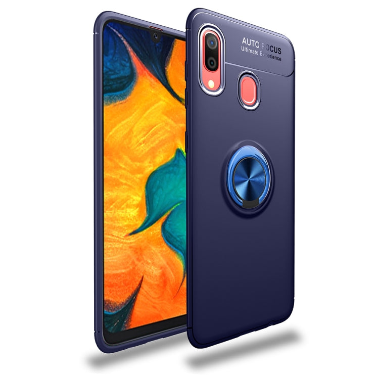 Lenuo Shockproof TPU Case for Galaxy A40, with Invisible Holder